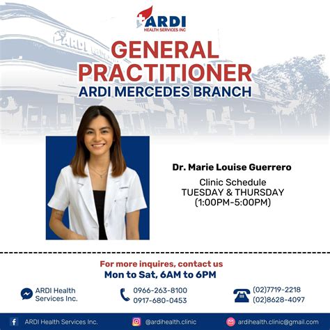 ardi mercedes|Ardi Healthcare Center (Health Clinics / Hospitals) at Mercedes Avenue.